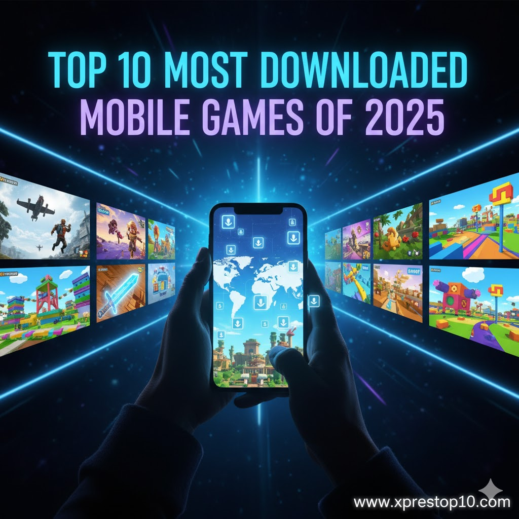 Top 10 Most Downloaded Mobile Games of 2025