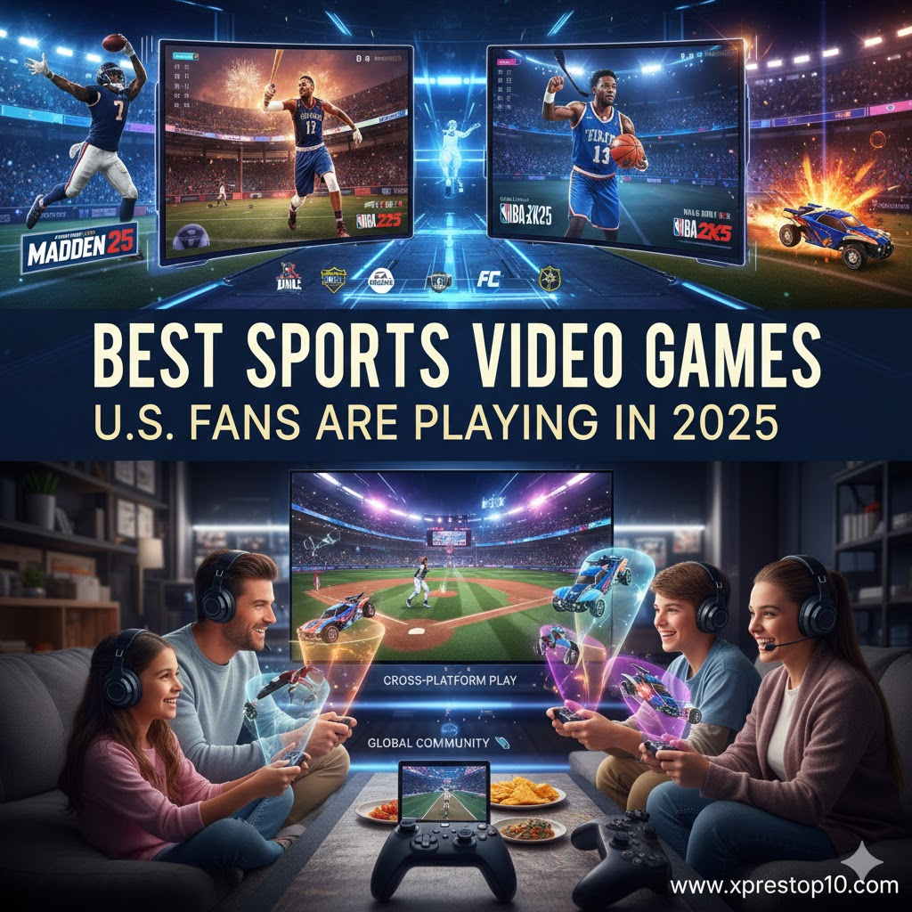 Best Sports Video Games U.S. Fans Are Playing in 2025