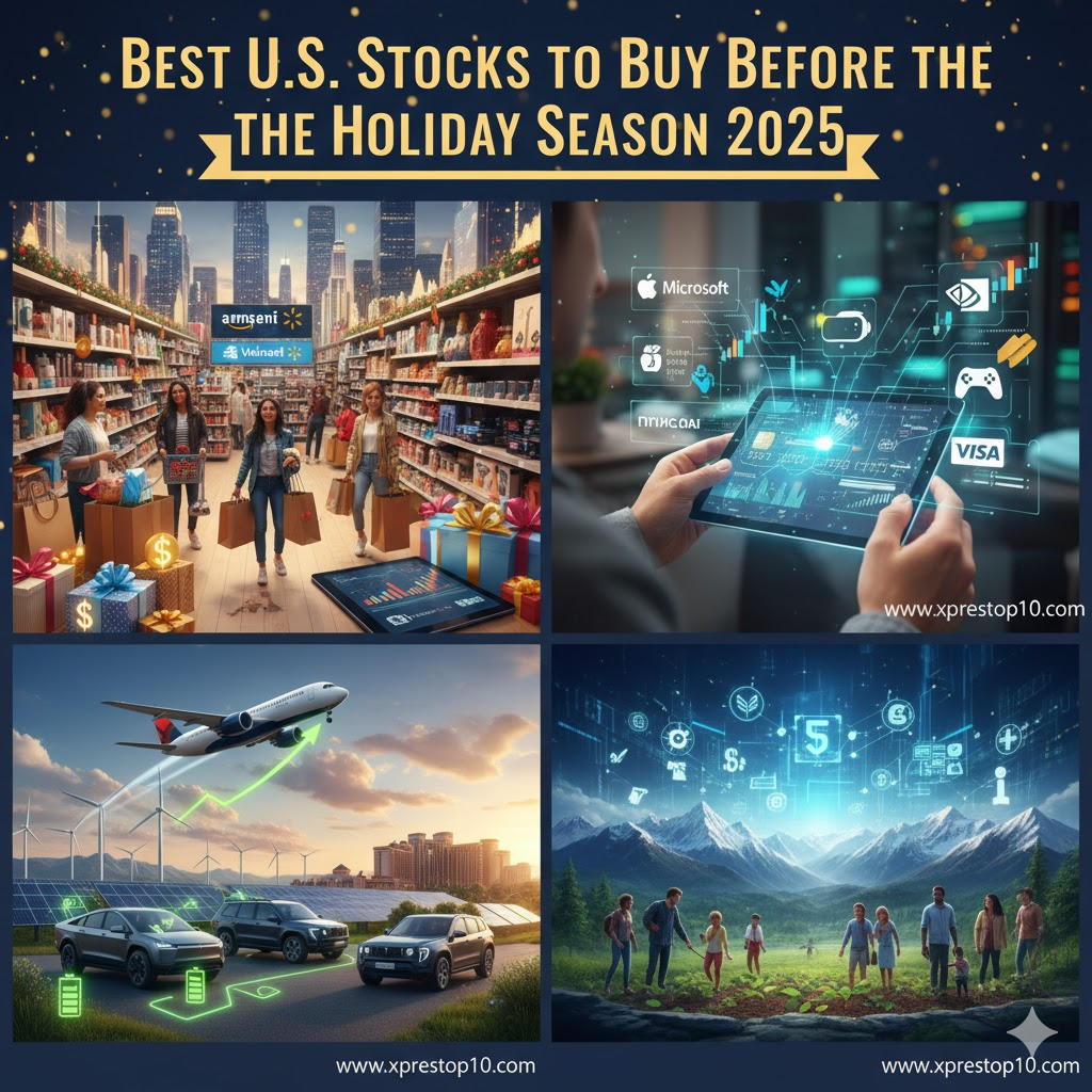 Top 10 U.S. Stocks to Buy Before the Holiday Season 2025