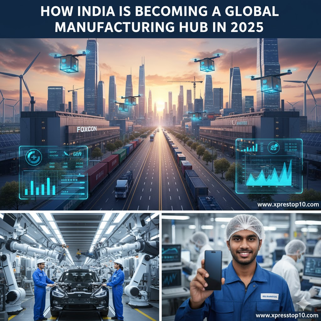 How India Is Becoming a Global Manufacturing Hub in 2025