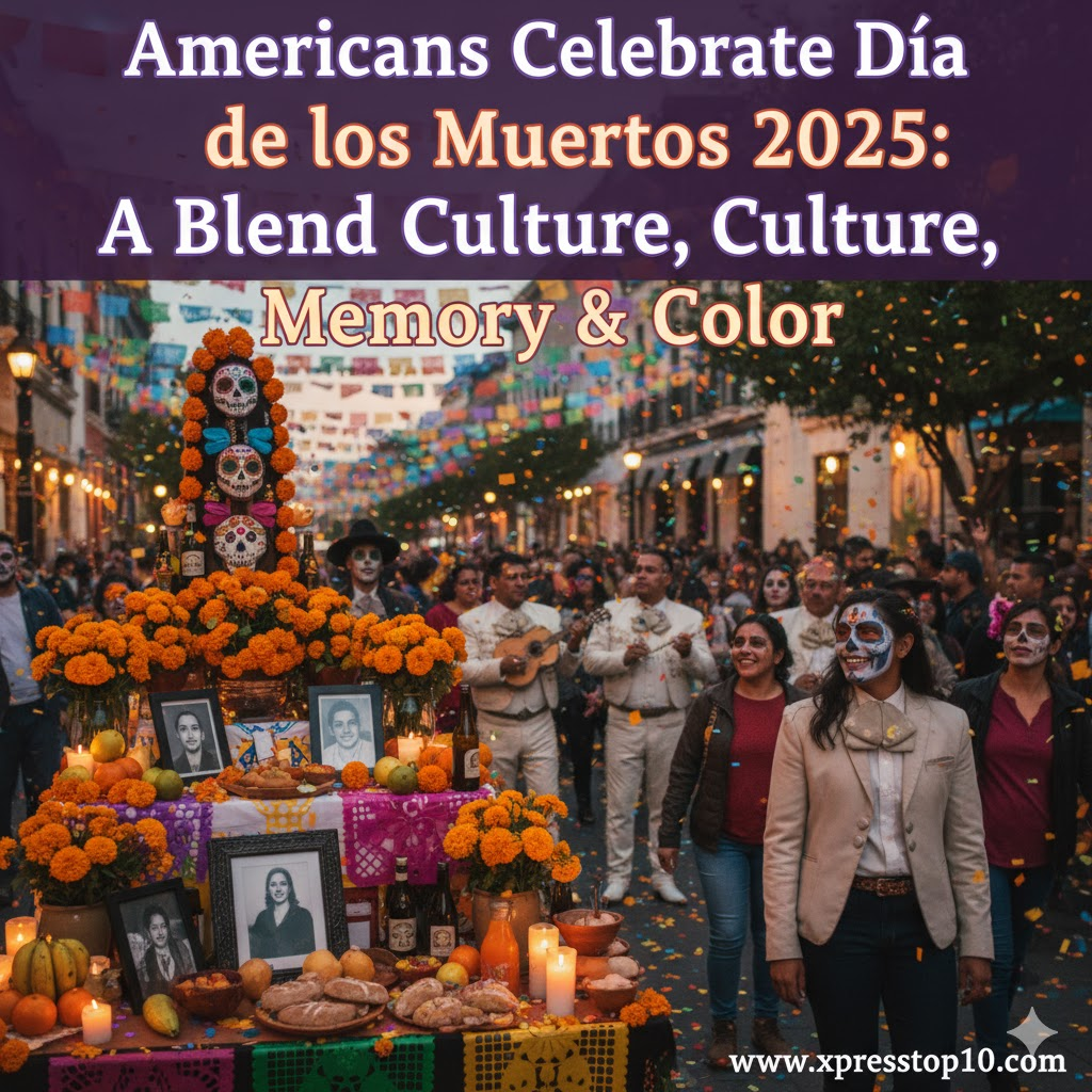 How Americans Celebrate Día de los Muertos 2025: A Blend of Culture, Memory & Color