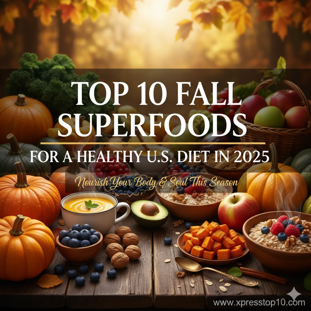 Top 10 Fall Superfoods for a Healthy U.S. Diet in 2025