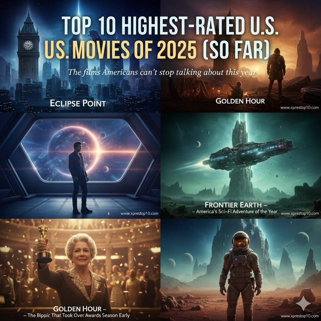 Top 10 Highest-Rated U.S. Movies of 2025 (So Far)