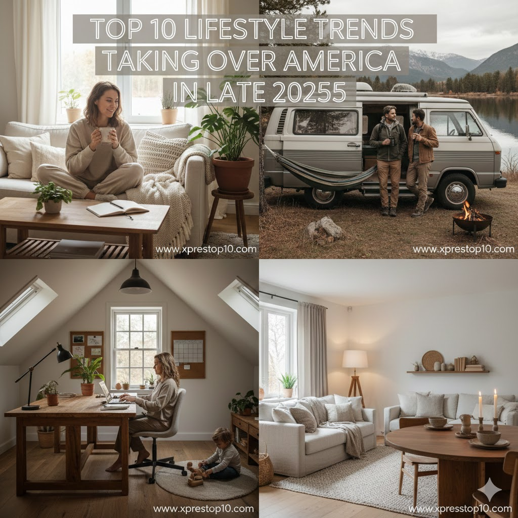 Top 10 Lifestyle Trends Taking Over America in Late 2025