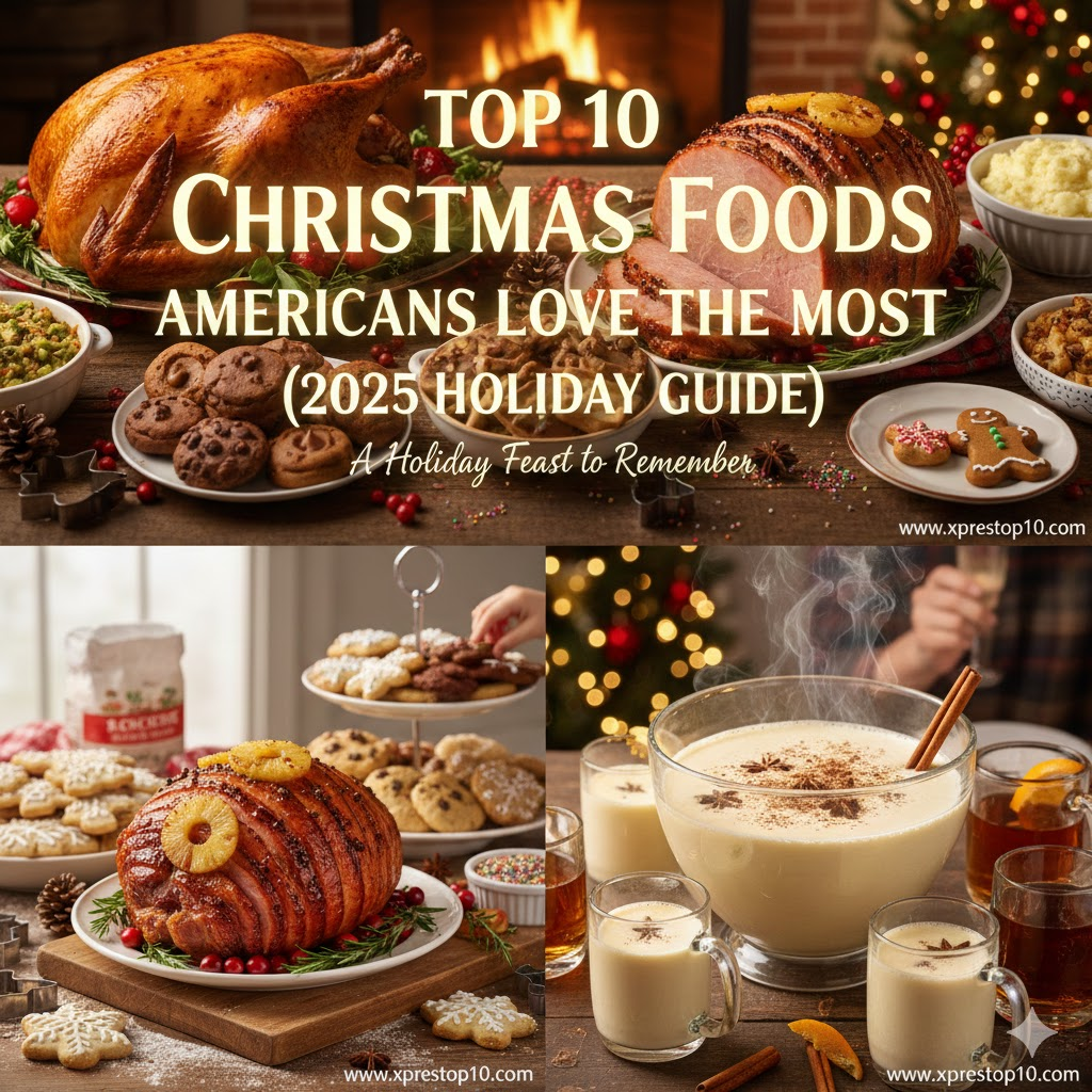 Top 10 Christmas Foods Americans Love the Most (2025 Holiday Guide)