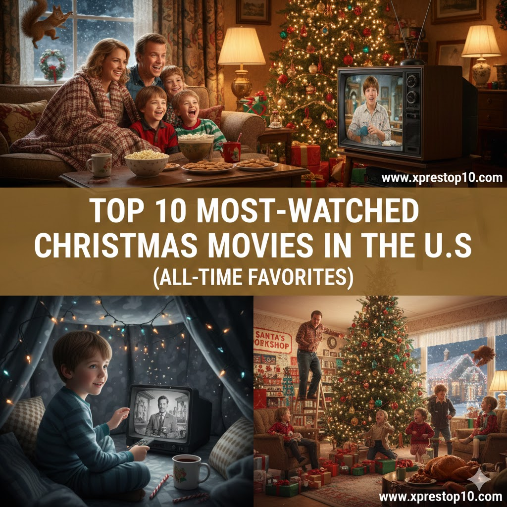 Top 10 Most-Watched Christmas Movies in the U.S. (All-Time Favorites)