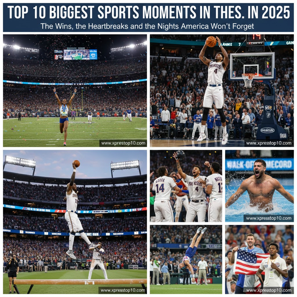 Top 10 Biggest Sports Moments in the U.S. in 2025