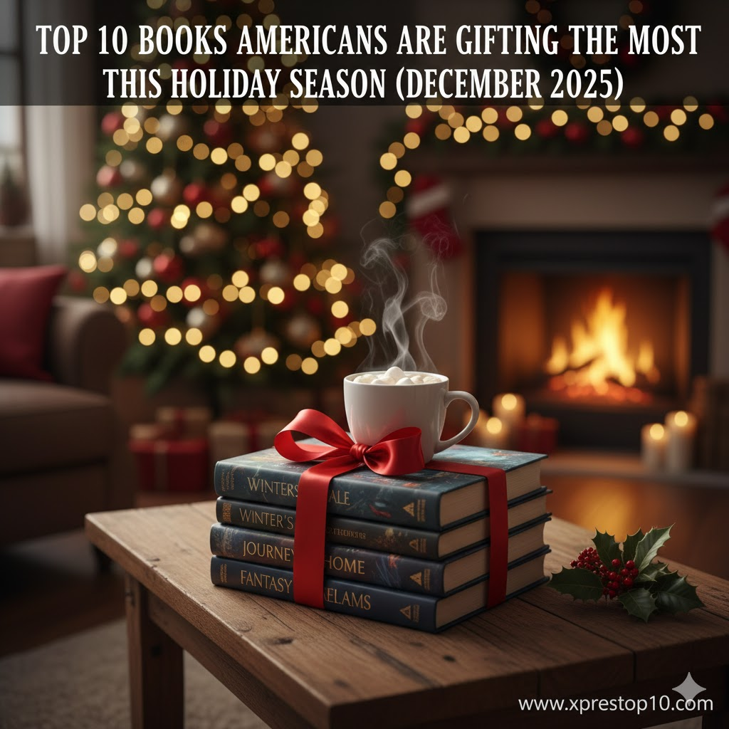 Top 10 Books Americans Are Gifting the Most This Holiday Season