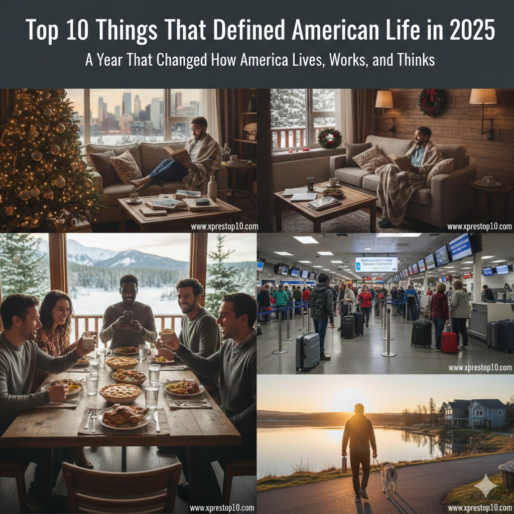 Top 10 Things That Defined American Life in 2025