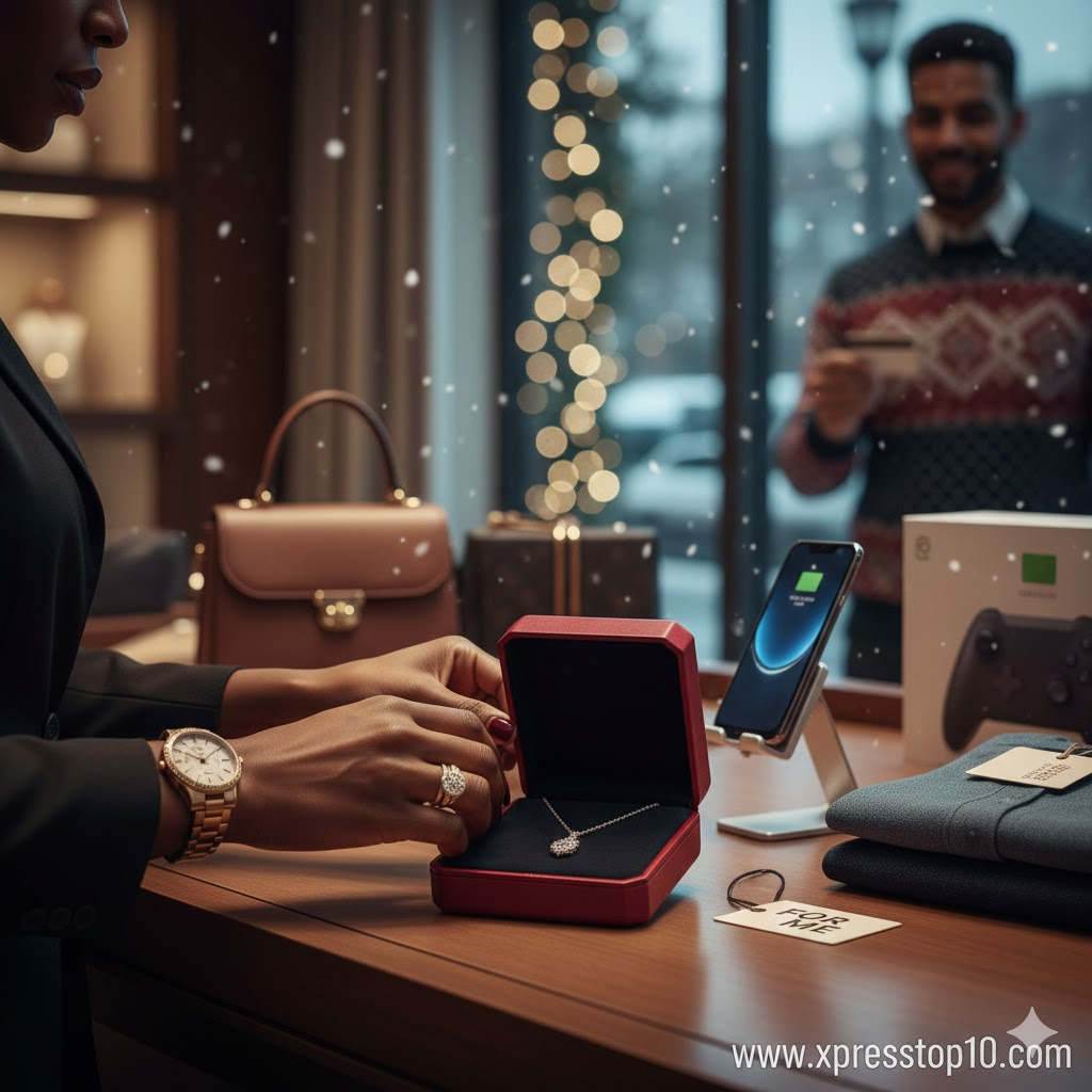 December isn’t just about gifting others—Americans also buy expensive items for themselves.