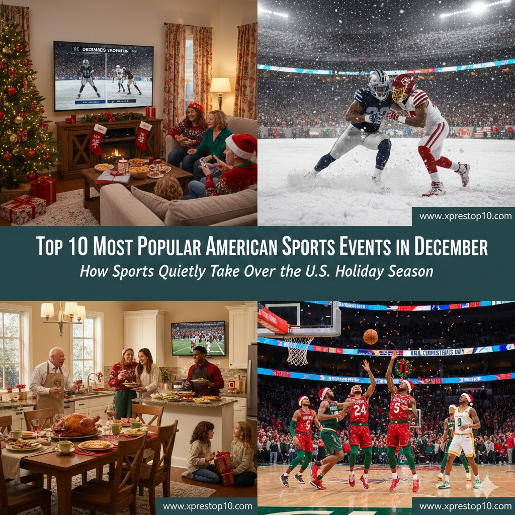 Top 10 Most Popular American Sports Events in December