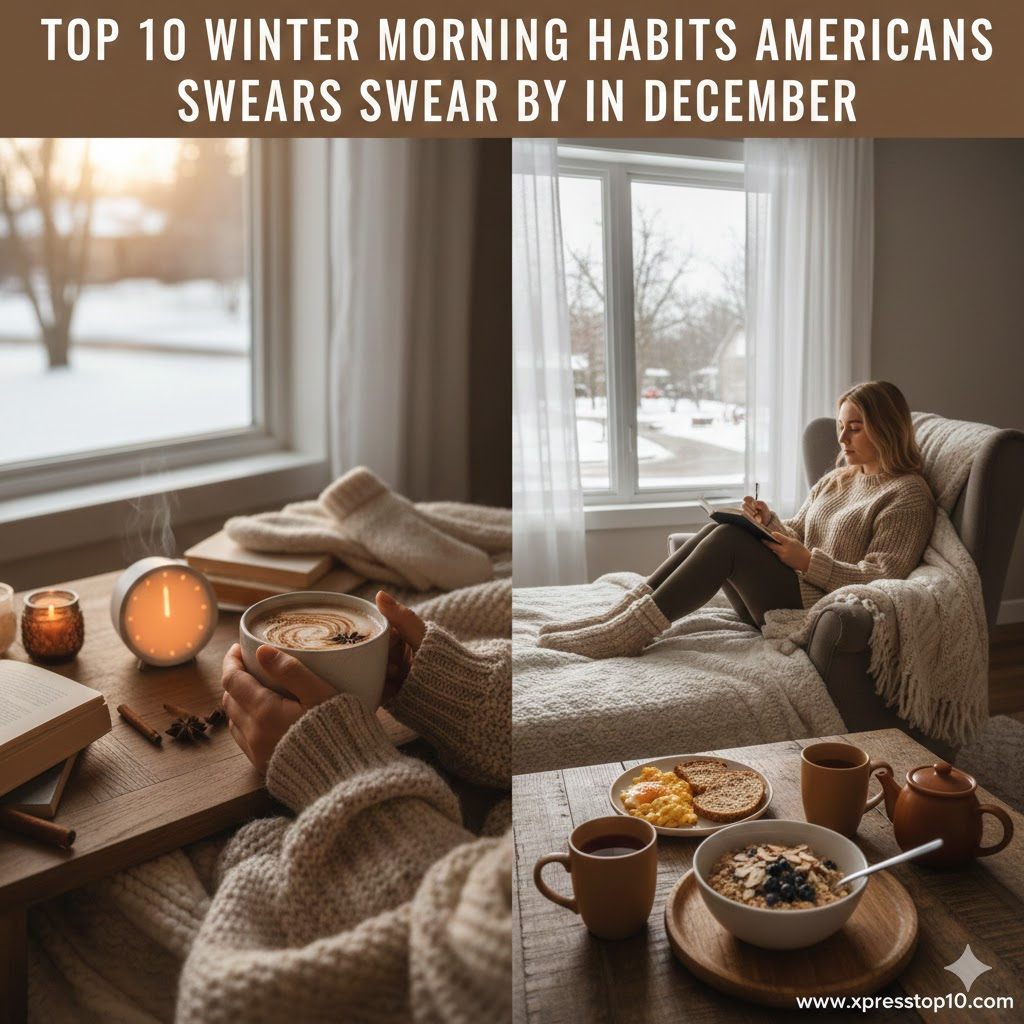 Top 10 Winter Morning Habits Americans Swear By in December