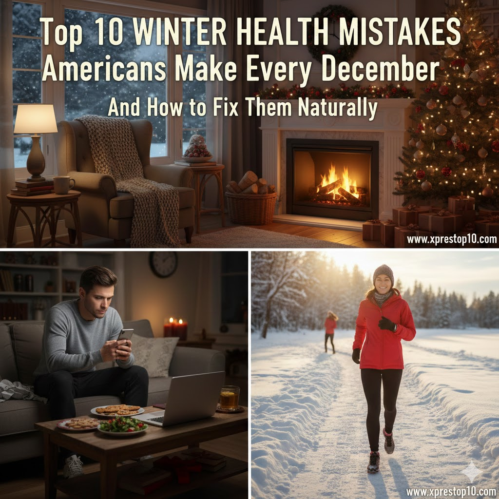 Top 10 Winter Health Mistakes Americans Make Every December (And How to Fix Them Naturally)
