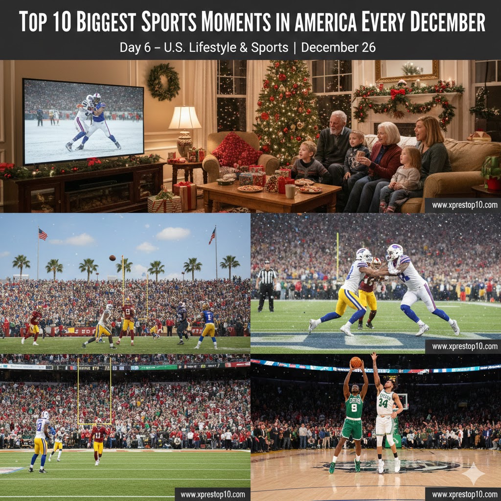 Top 10 Biggest Sports Moments in America Every December