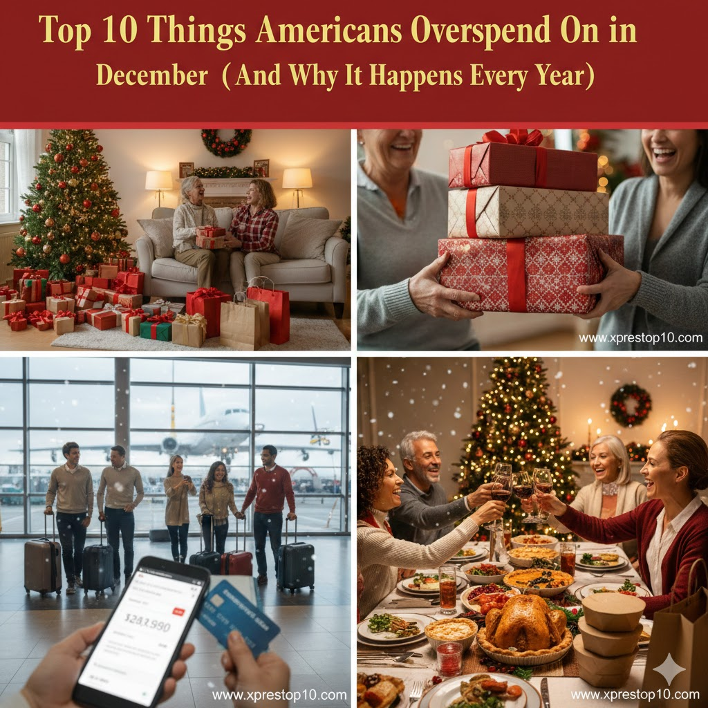 Top 10 Things Americans Overspend On in December (And Why It Happens Every Year)