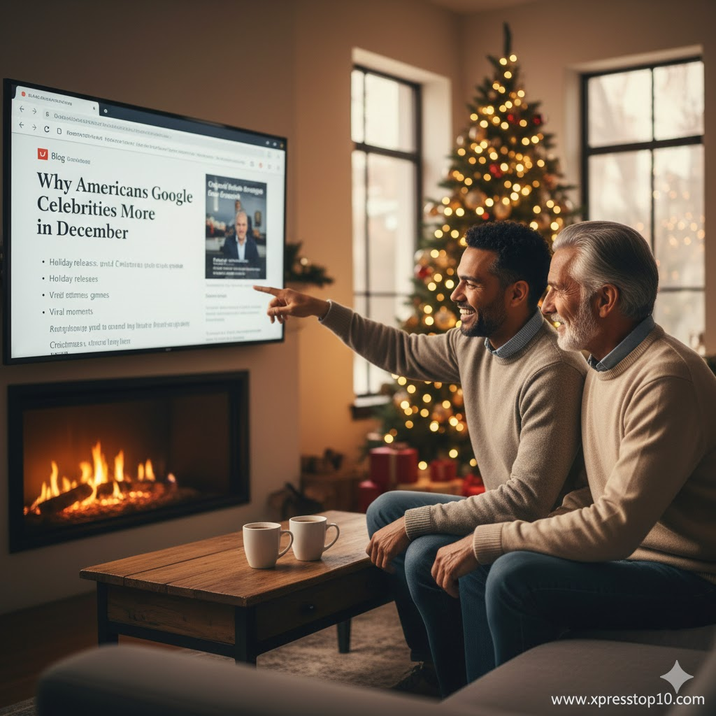 Top 10 Most Googled American Celebrities in December