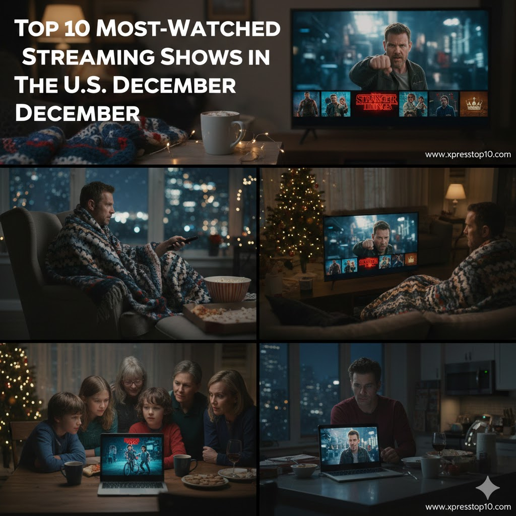 Top 10 Most-Watched Streaming Shows in the U.S. This December