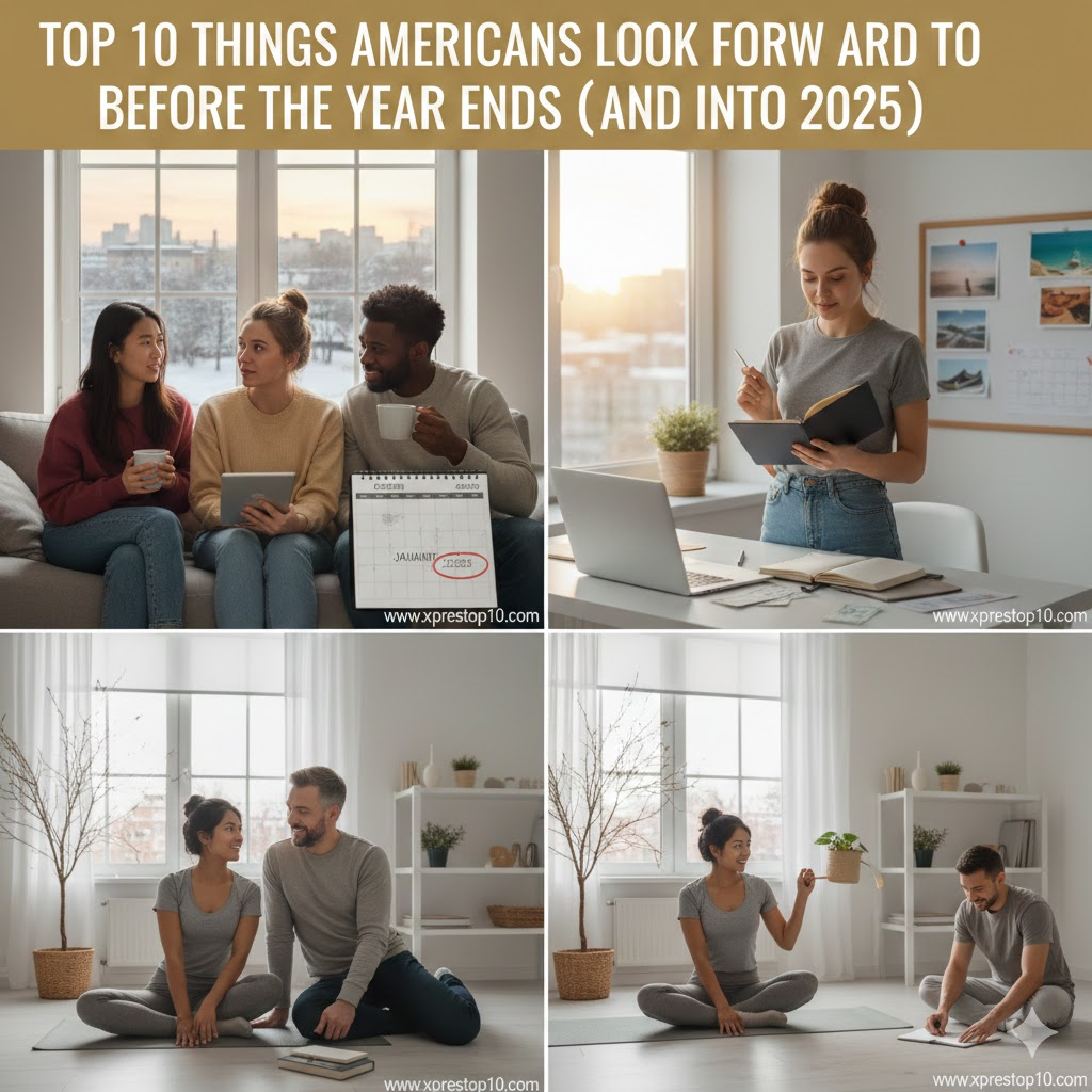 Top 10 Things Americans Look Forward to Before the Year Ends (And Into 2025)