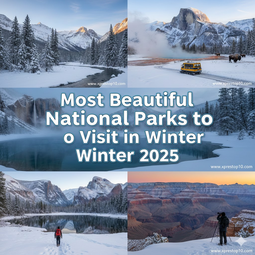 Most Beautiful National Parks to Visit in Winter 2025